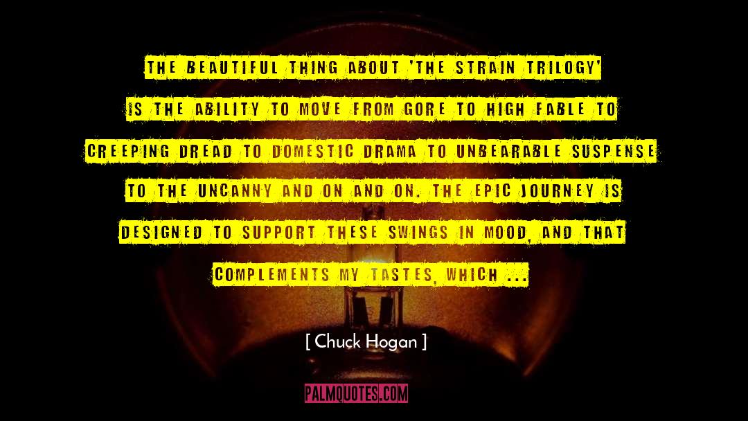 Complements quotes by Chuck Hogan