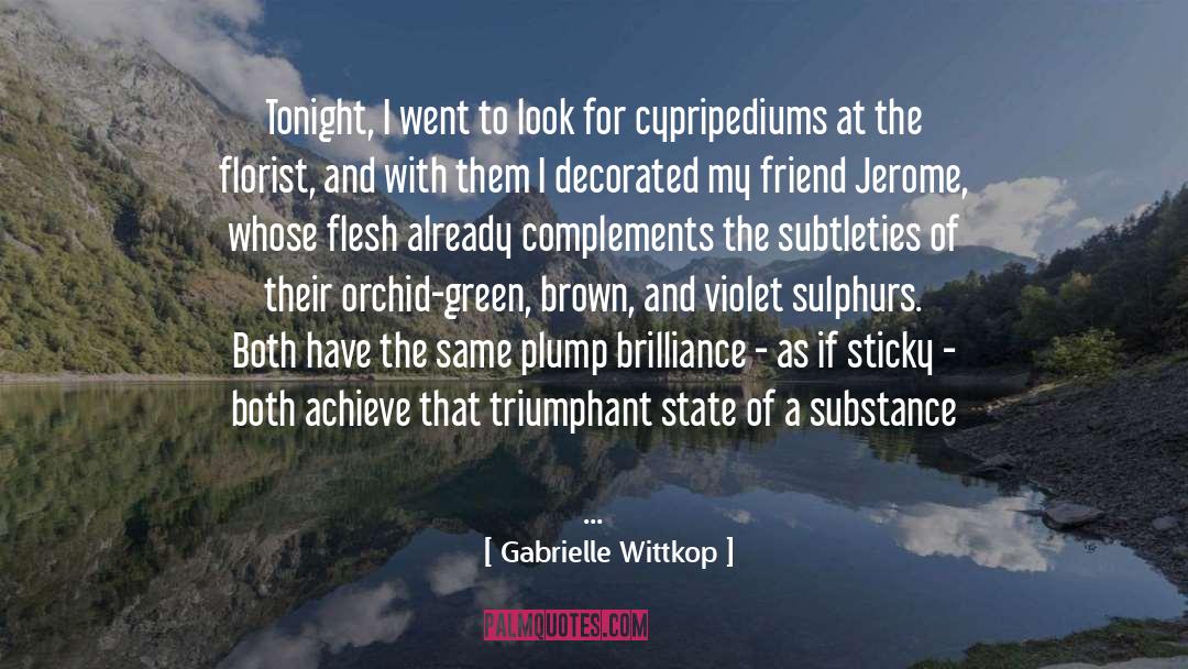 Complements quotes by Gabrielle Wittkop