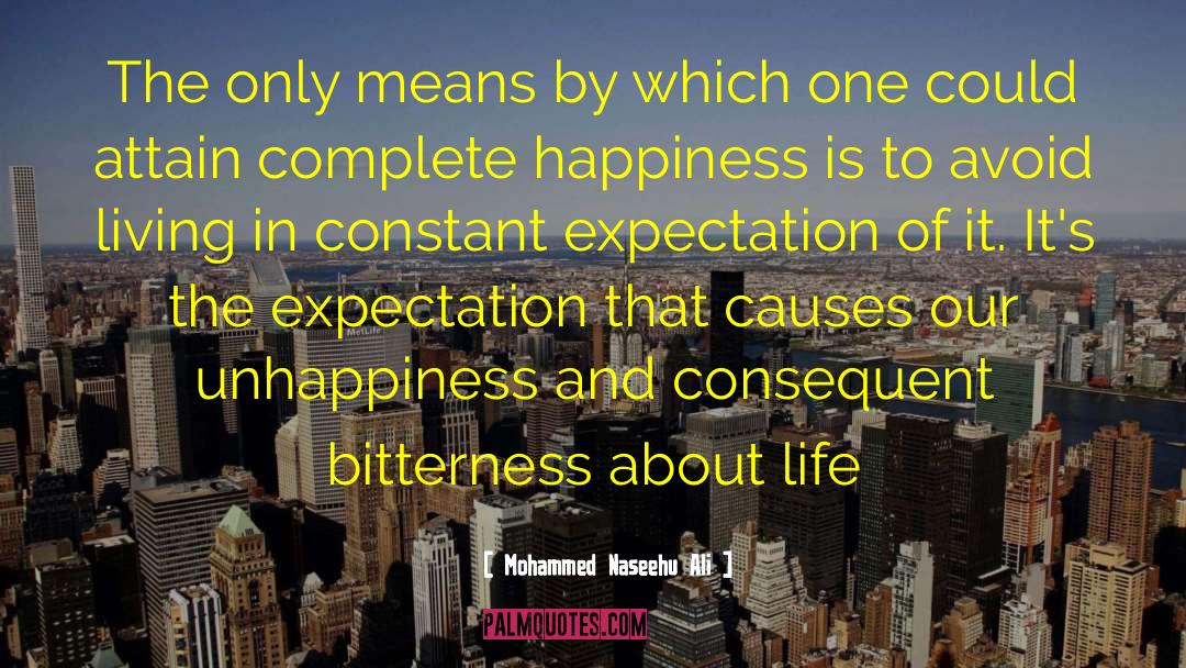 Complete Happiness quotes by Mohammed Naseehu Ali