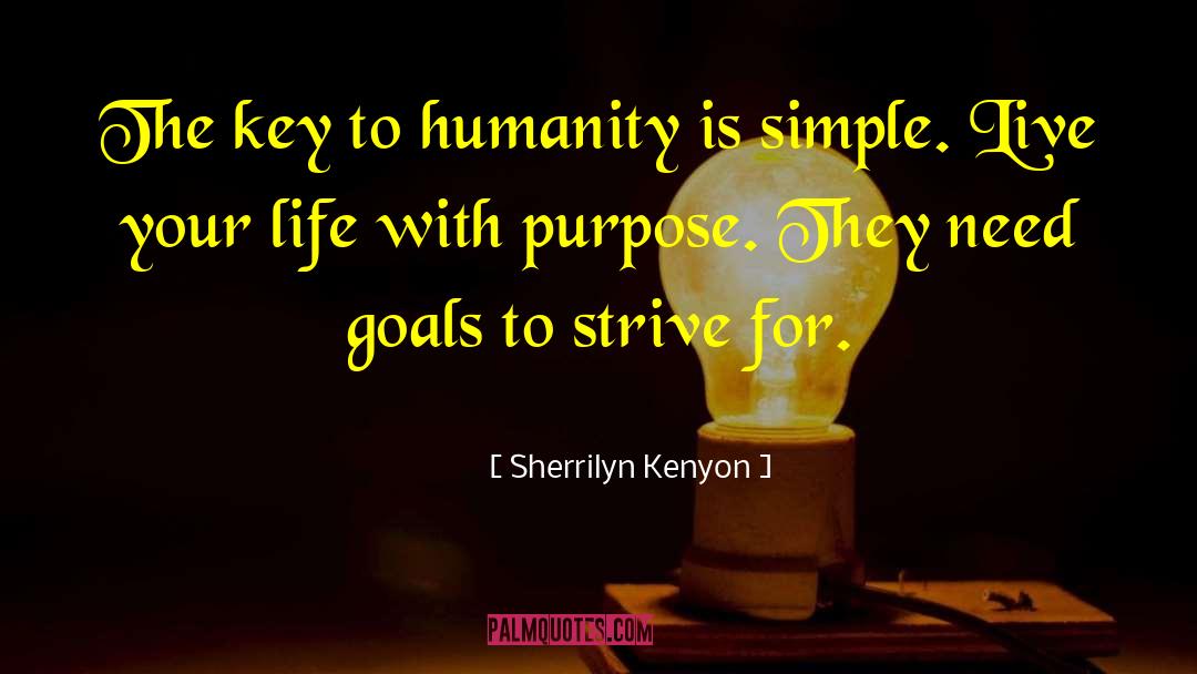 Completing Goals quotes by Sherrilyn Kenyon
