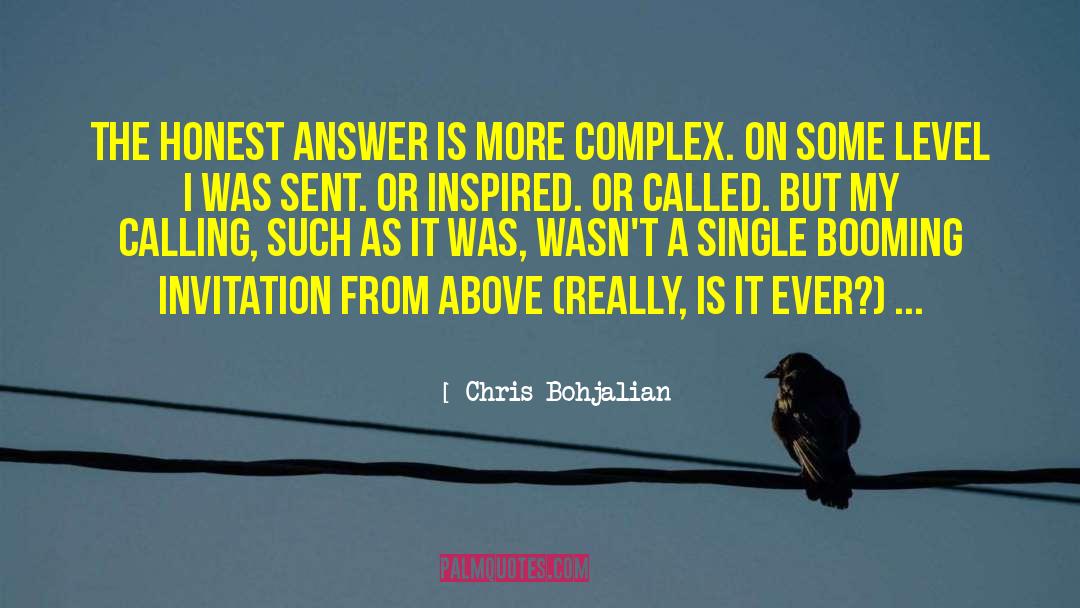 Complex Issues quotes by Chris Bohjalian