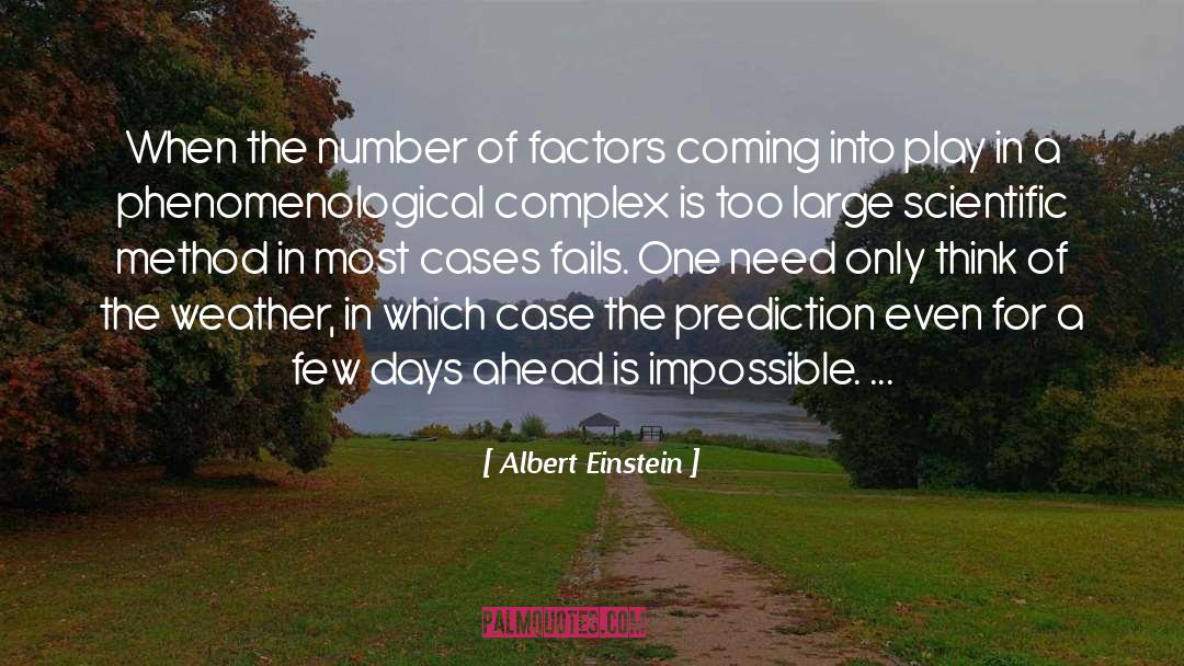 Complex Issues quotes by Albert Einstein