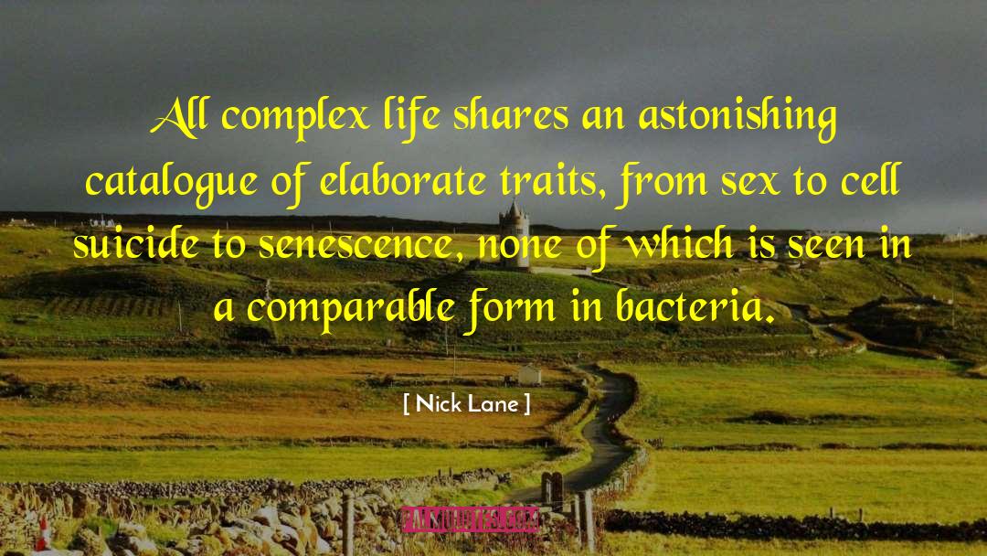 Complex Life quotes by Nick Lane