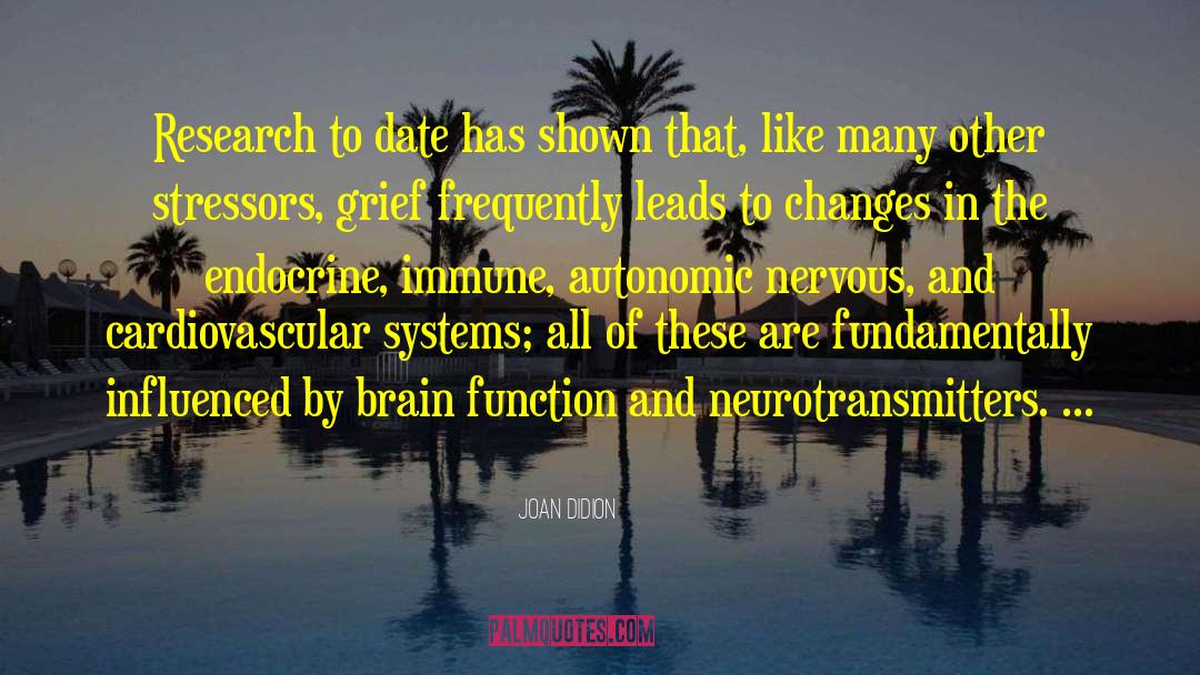 Complex Nervous Systems quotes by Joan Didion