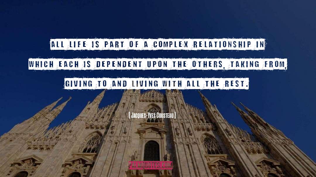 Complex Relationships quotes by Jacques-Yves Cousteau