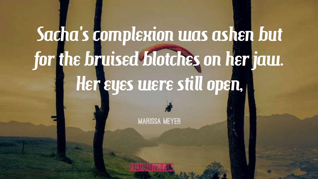 Complexion quotes by Marissa Meyer