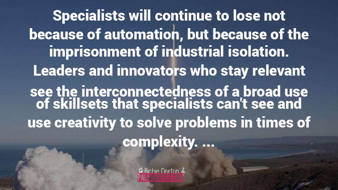 Complexity quotes by Richie Norton