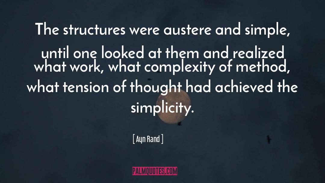 Complexity quotes by Ayn Rand