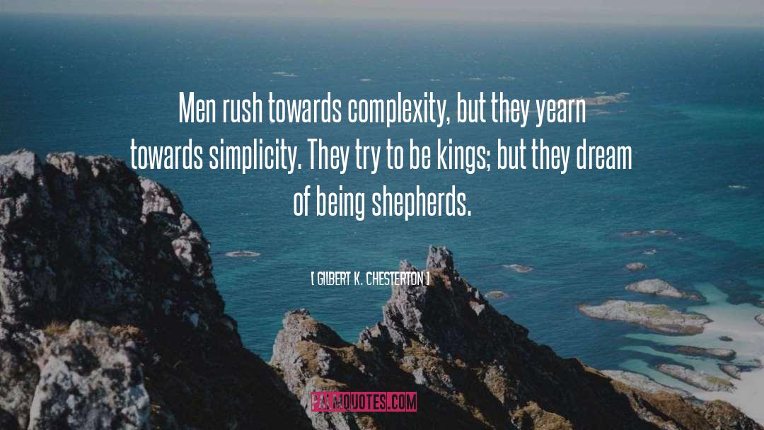 Complexity quotes by Gilbert K. Chesterton