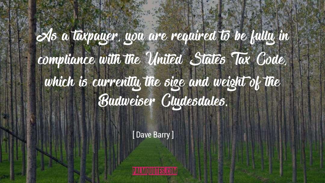 Compliance quotes by Dave Barry