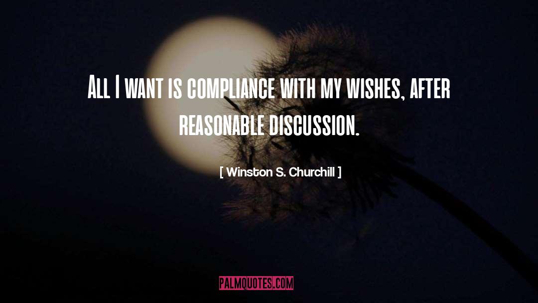 Compliance quotes by Winston S. Churchill