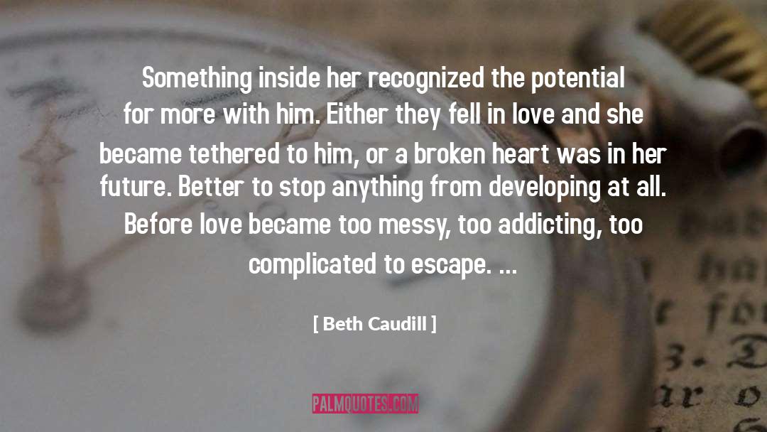 Complicated quotes by Beth Caudill