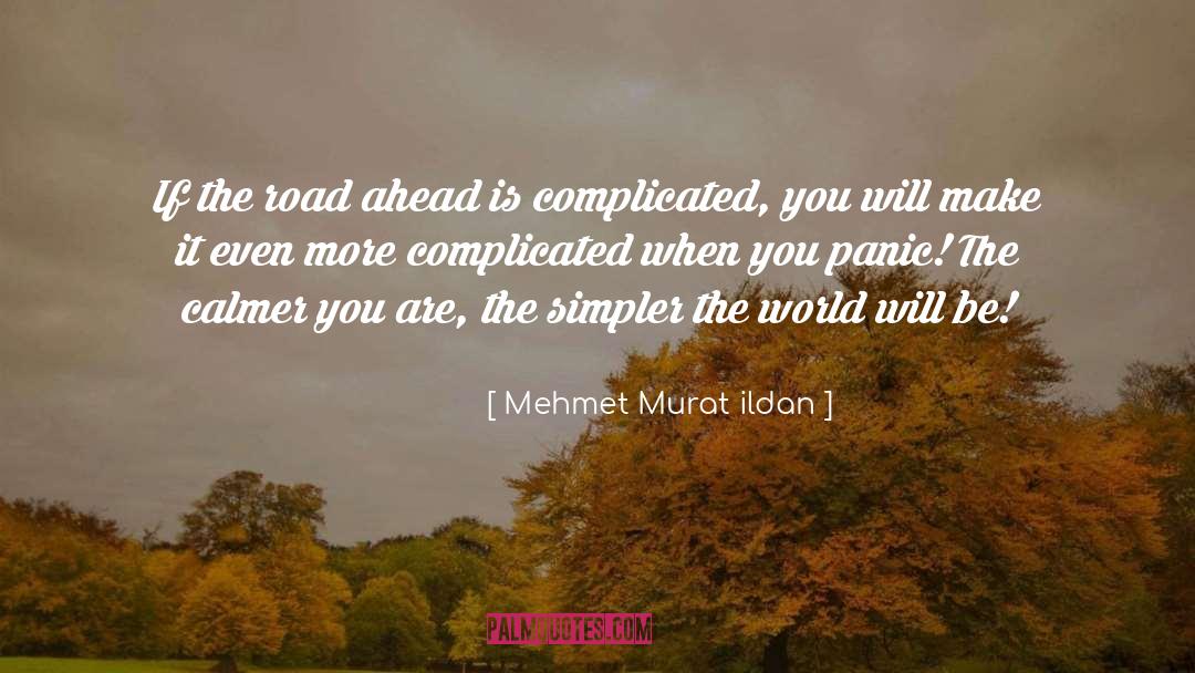 Complicated quotes by Mehmet Murat Ildan