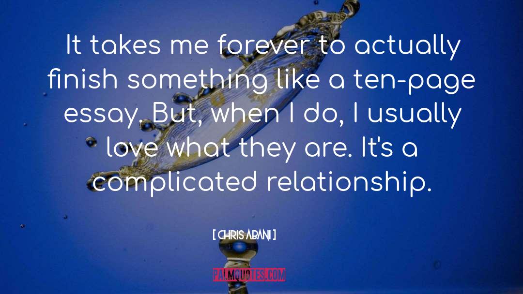 Complicated Relationship quotes by Chris Abani