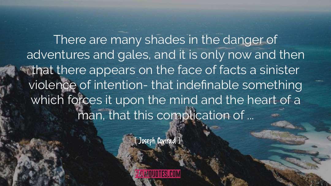 Complication quotes by Joseph Conrad