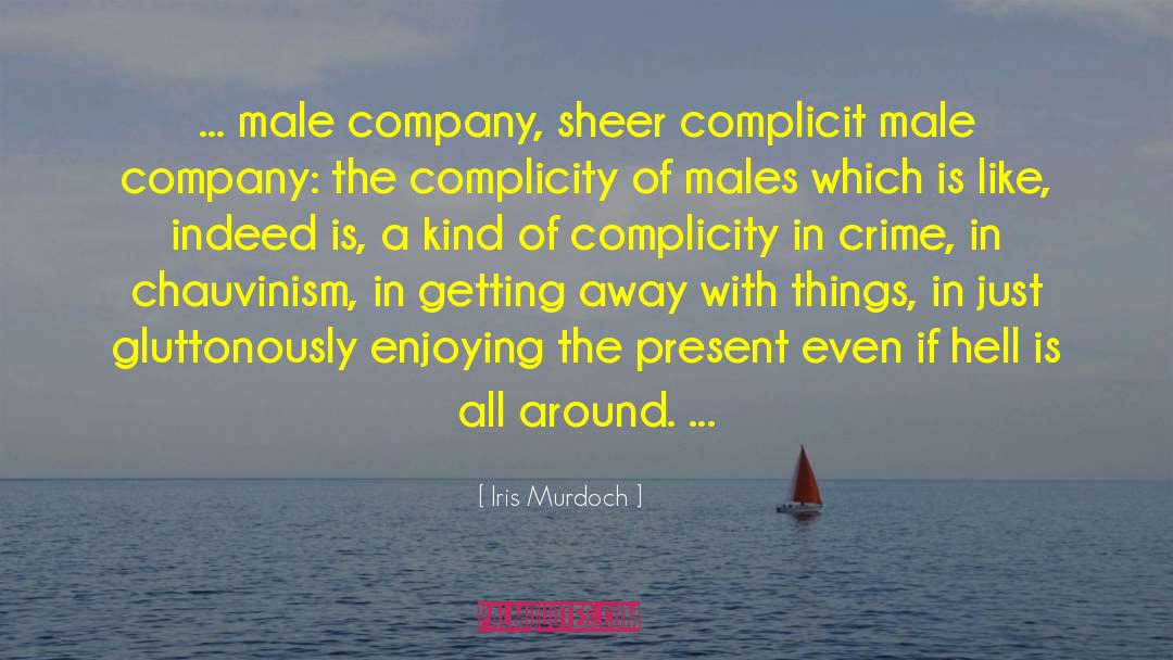Complicity quotes by Iris Murdoch