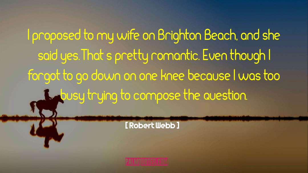 Compose quotes by Robert Webb