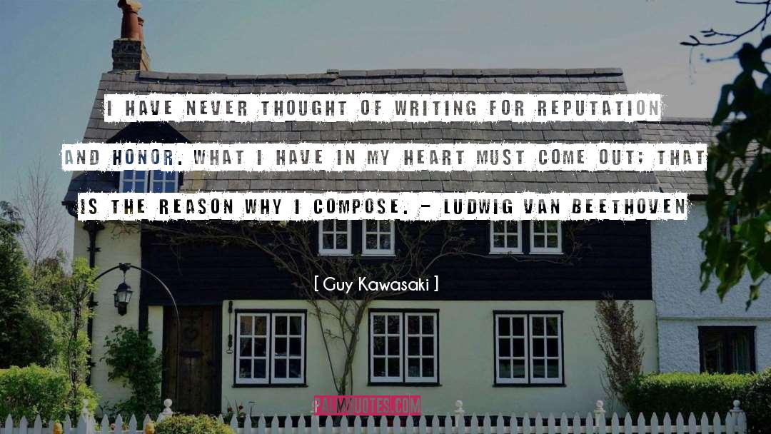 Compose quotes by Guy Kawasaki