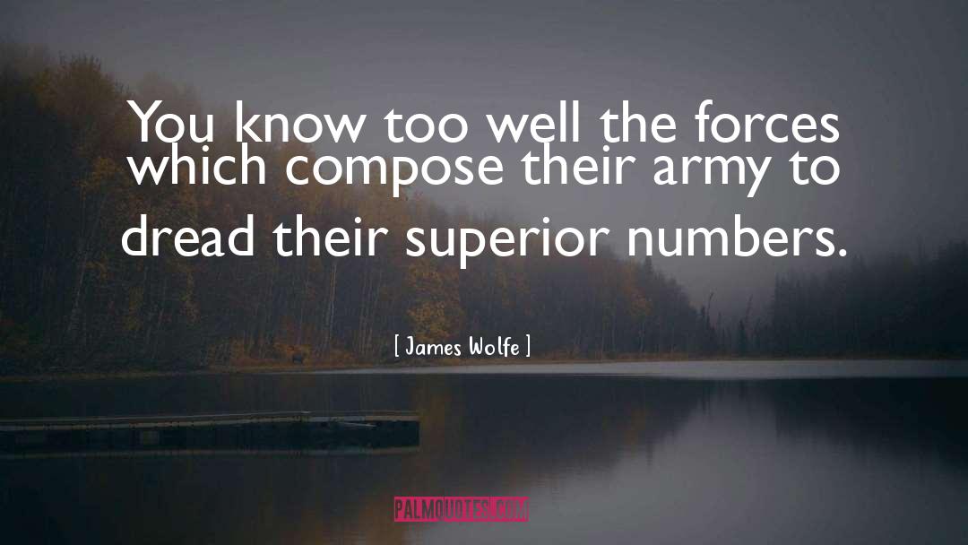 Compose quotes by James Wolfe