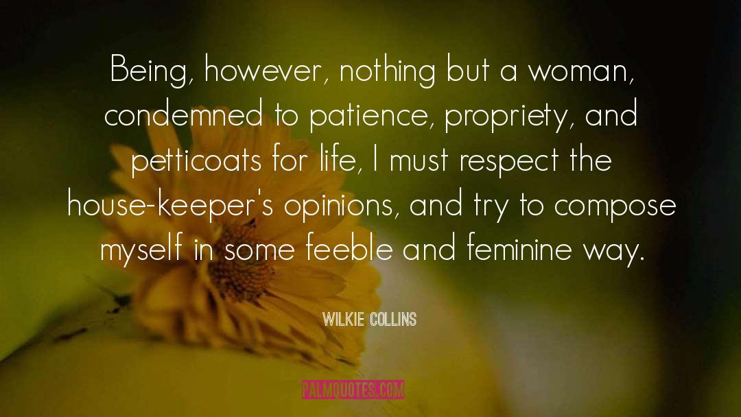 Compose quotes by Wilkie Collins