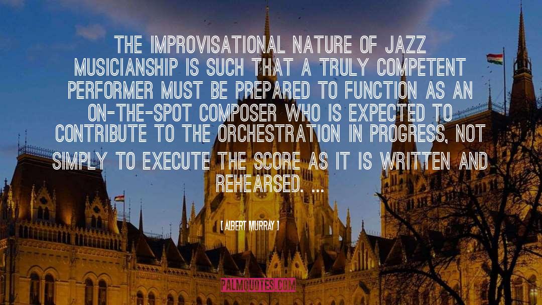 Composer quotes by Albert Murray