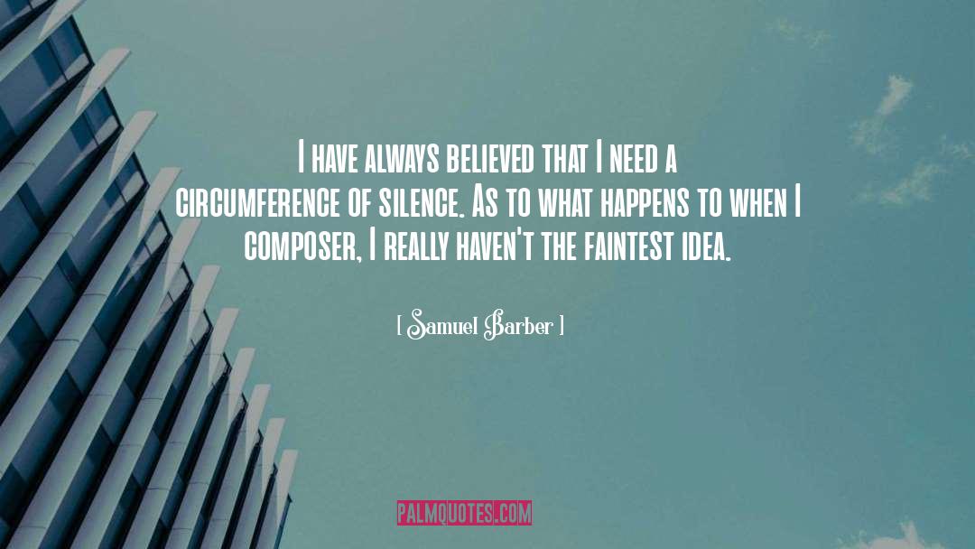Composer quotes by Samuel Barber