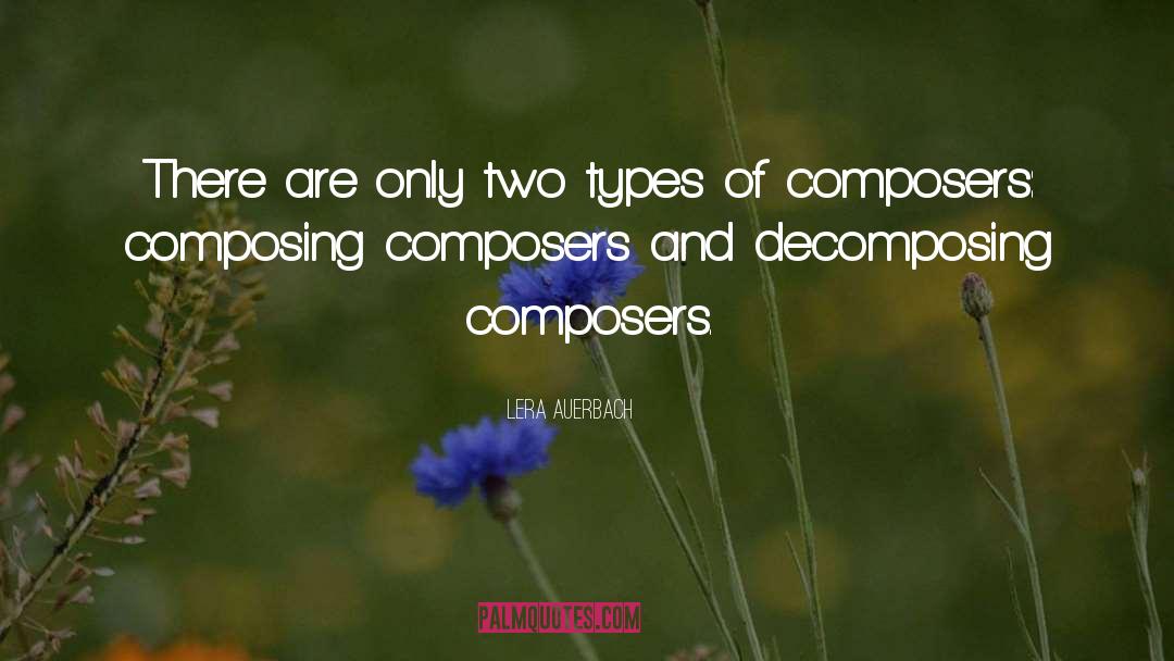Composers quotes by Lera Auerbach