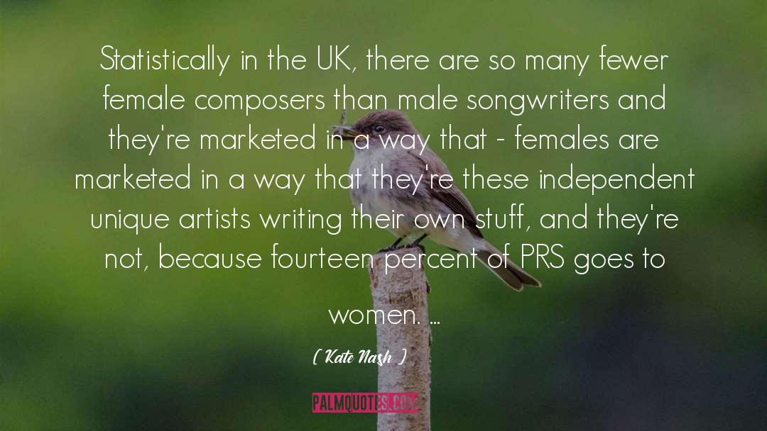 Composers quotes by Kate Nash