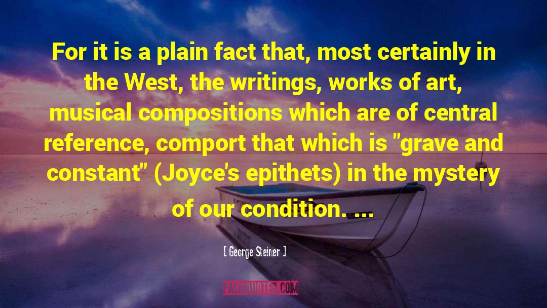 Compositions quotes by George Steiner