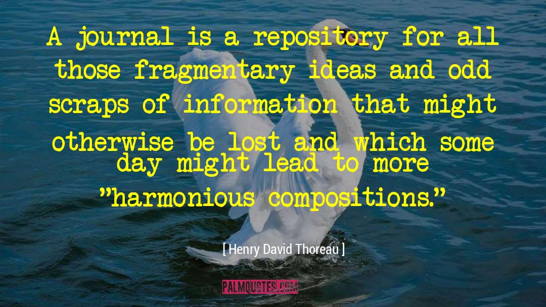 Compositions quotes by Henry David Thoreau