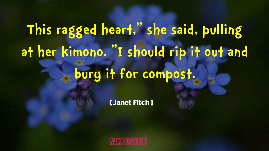 Compost quotes by Janet Fitch