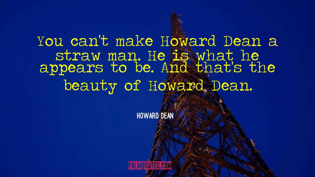 Compostable Straws quotes by Howard Dean