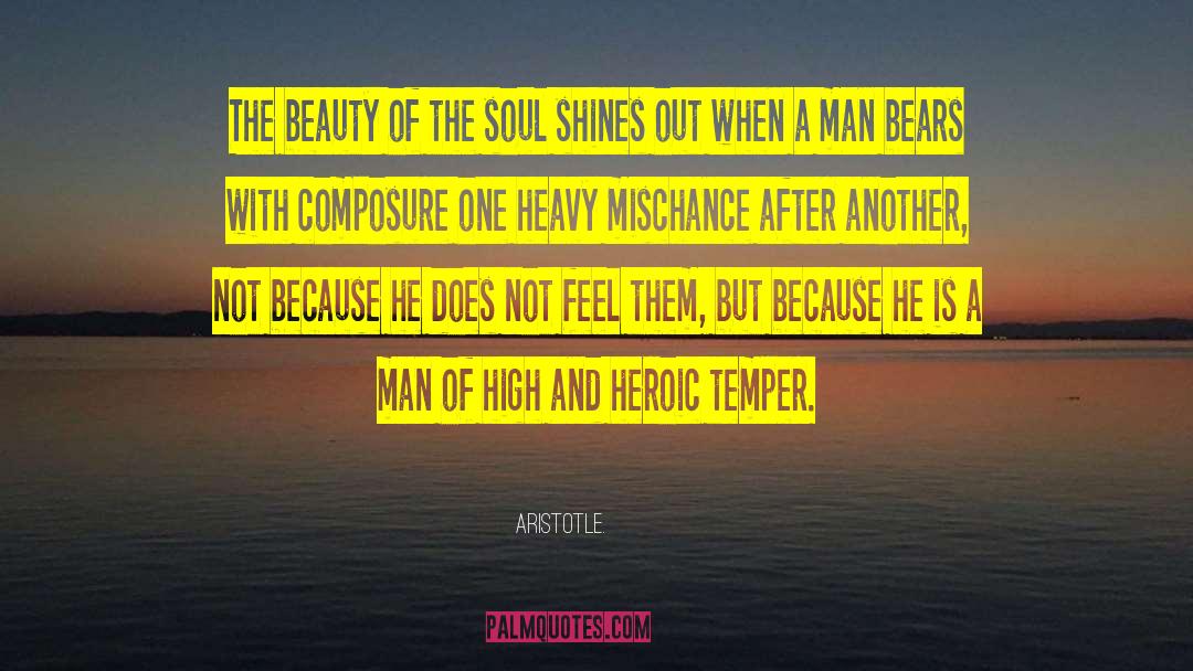 Composure quotes by Aristotle.