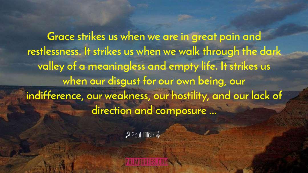 Composure quotes by Paul Tillich