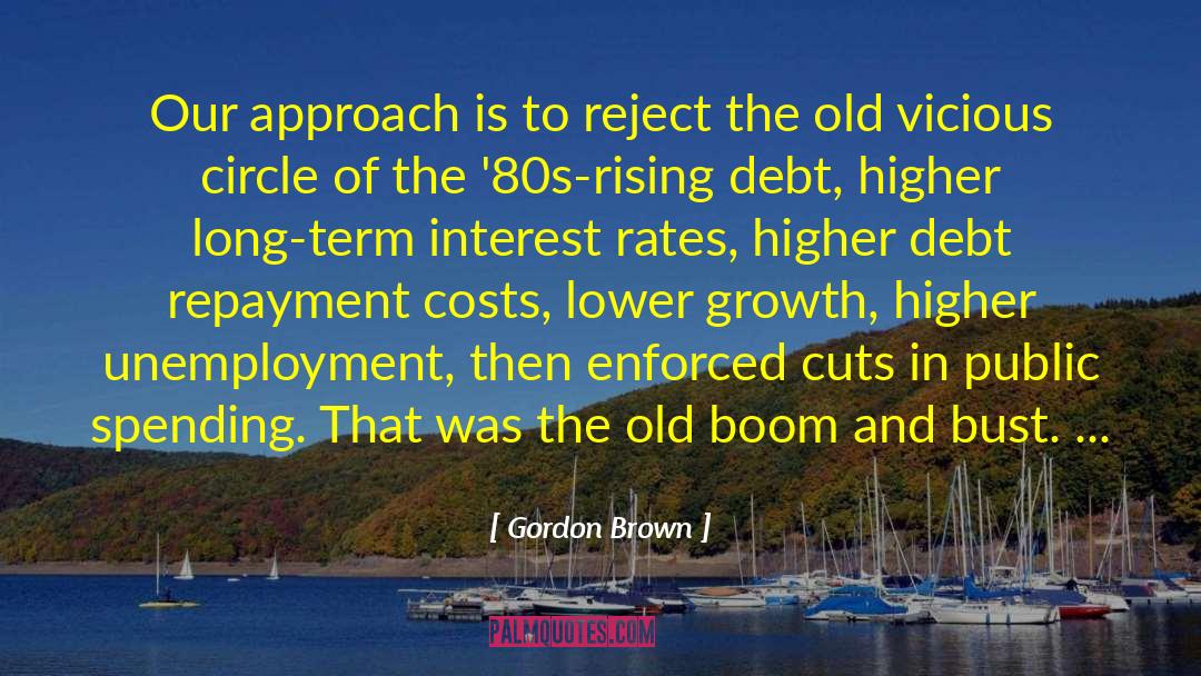 Compound Interest quotes by Gordon Brown