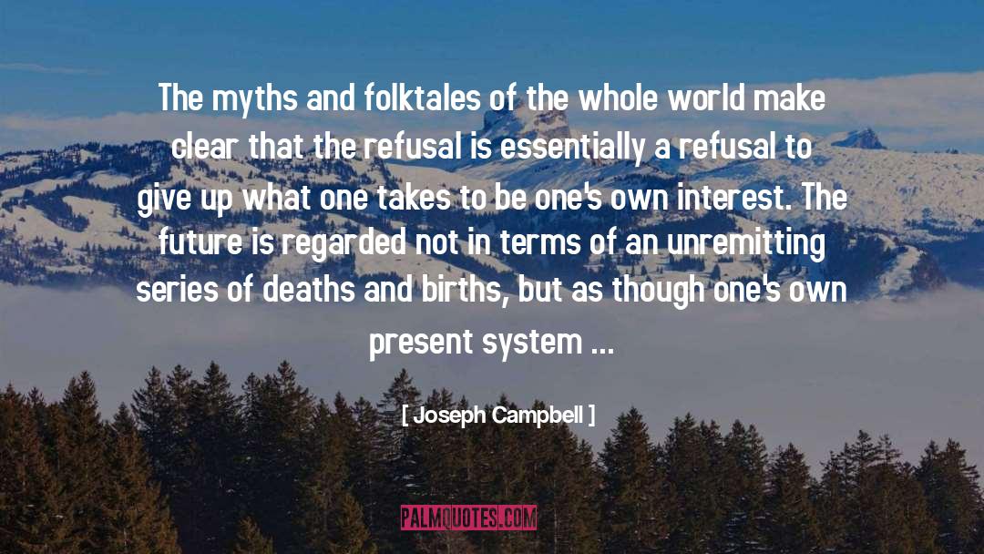Compound Interest quotes by Joseph Campbell
