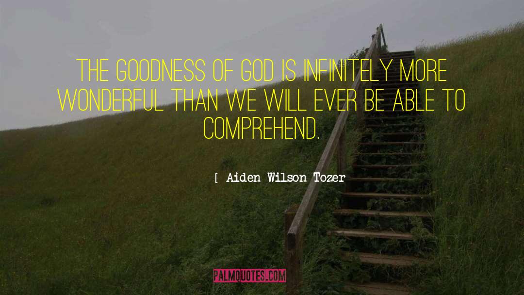 Comprehending quotes by Aiden Wilson Tozer