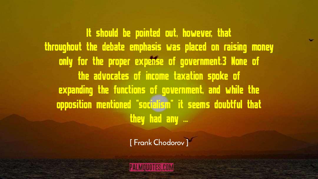 Comprehending quotes by Frank Chodorov