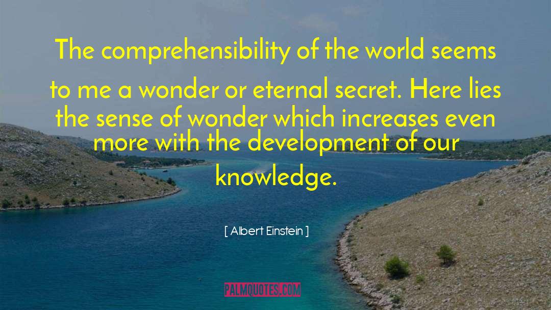 Comprehensibility quotes by Albert Einstein