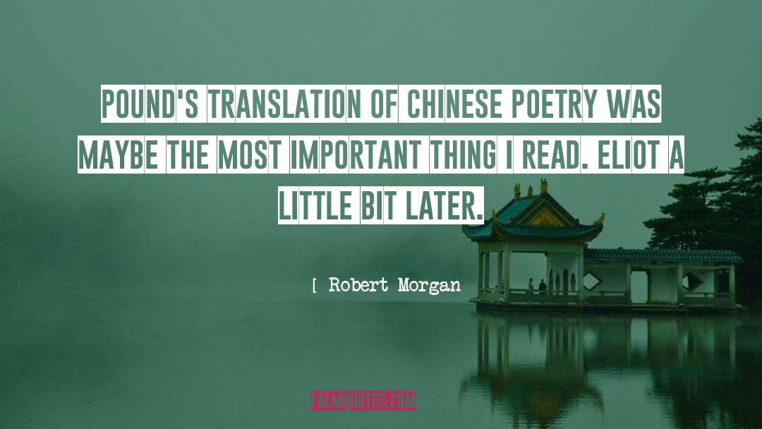 Comprendes Translation quotes by Robert Morgan