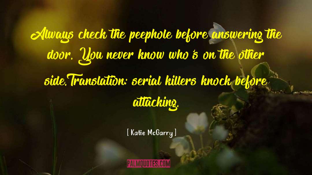 Comprendes Translation quotes by Katie McGarry