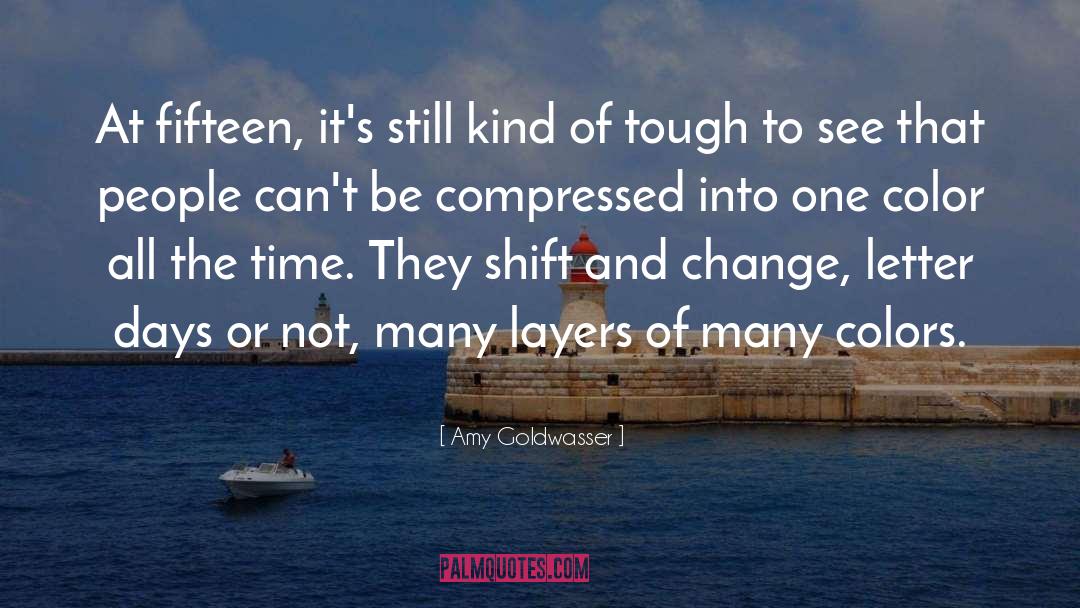 Compressed quotes by Amy Goldwasser