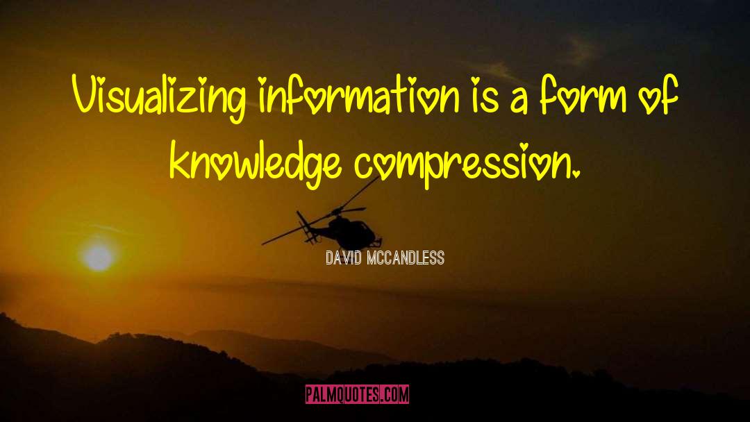 Compression quotes by David McCandless