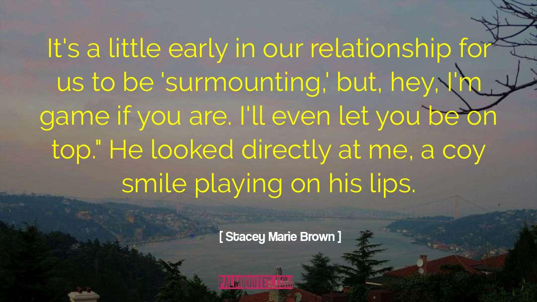 Compromise Humor quotes by Stacey Marie Brown