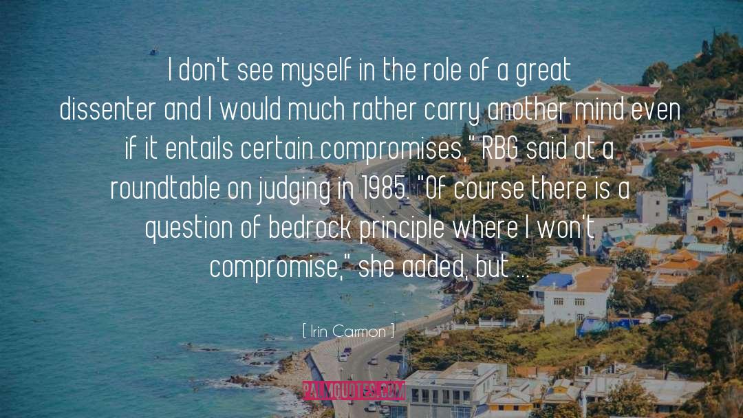 Compromises quotes by Irin Carmon