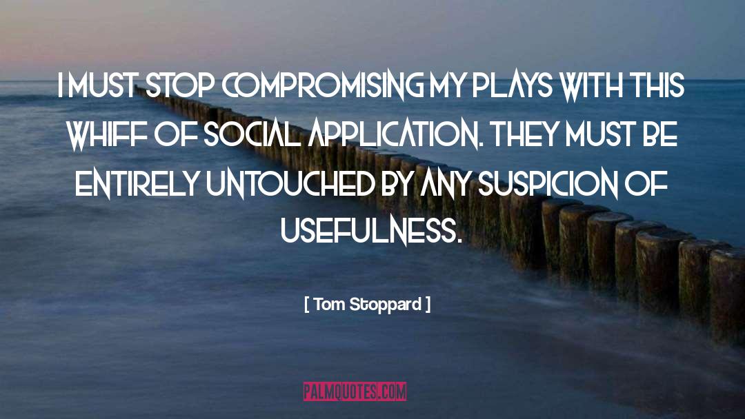 Compromising quotes by Tom Stoppard
