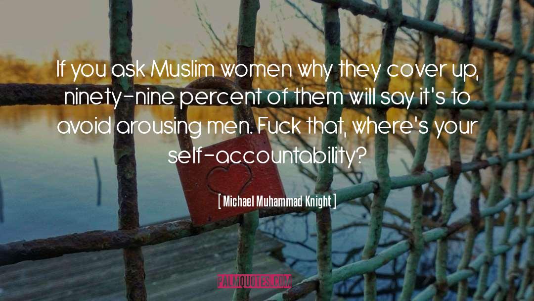 Compulsary Hijab quotes by Michael Muhammad Knight