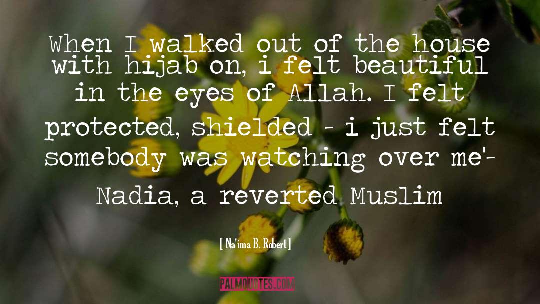 Compulsary Hijab quotes by Na'ima B. Robert
