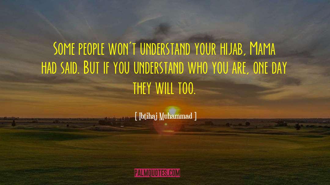 Compulsary Hijab quotes by Ibtihaj Muhammad