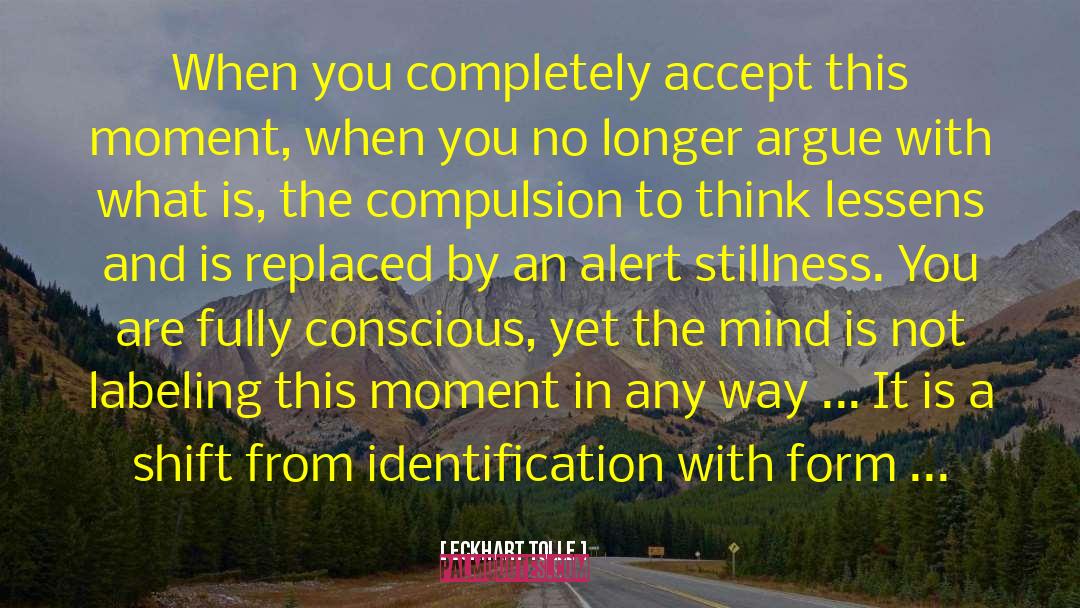 Compulsion quotes by Eckhart Tolle